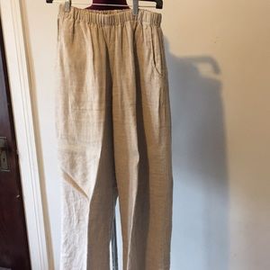 Vintage FLAX linen pants.